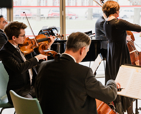 Grazer Stadtorchester spielt im Salon